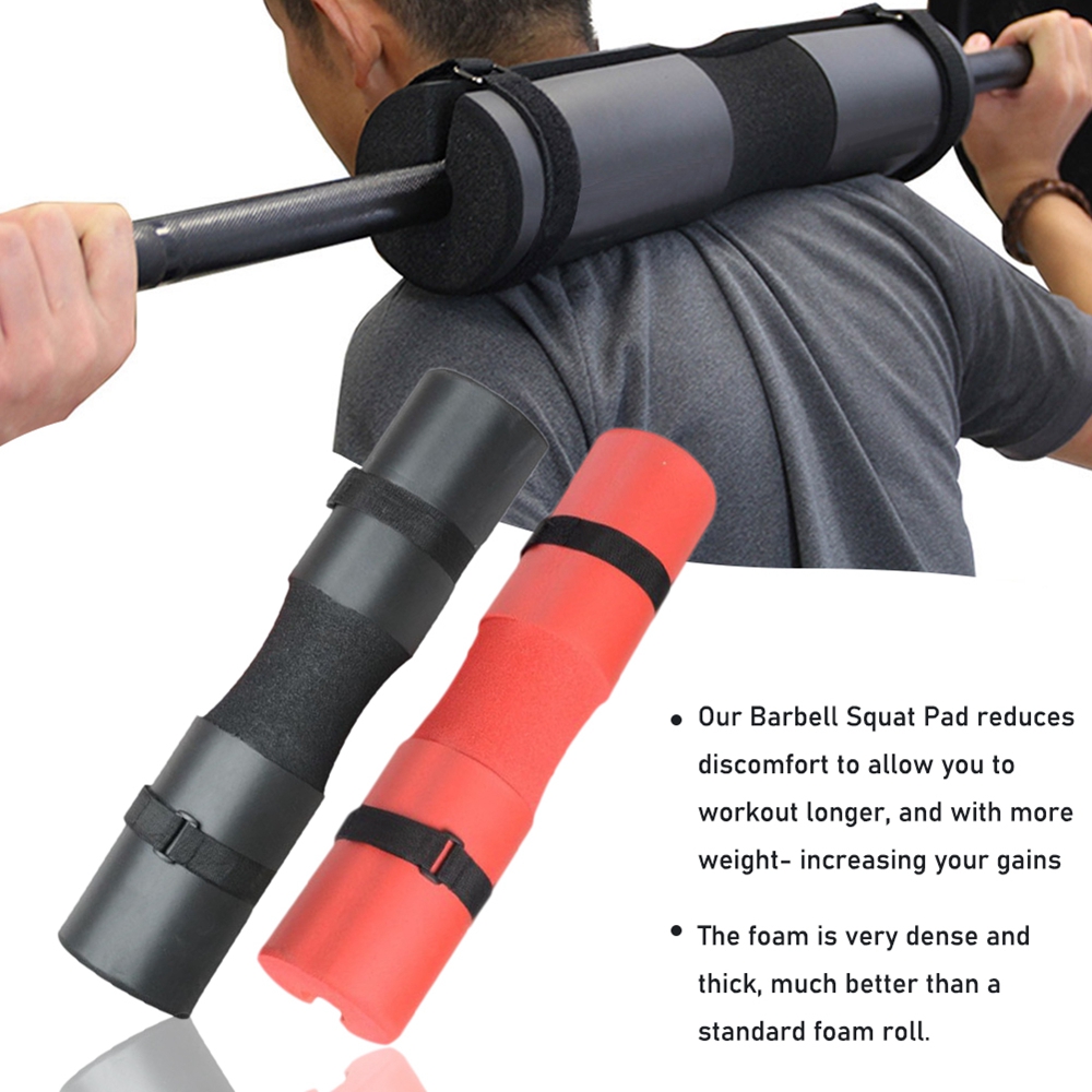 >> SO SÁNH GIÁ MÁY GYM TẬP LƯNG | Shopee Lazada Sendo Tiki 60 Miếng Đệm Vai Nâng Tạ Hỗ Trợ Lưng Tập Gym Barbell Pad Cổ Bảo Vệ Bìa Thiết Bị Tập Thể Dục