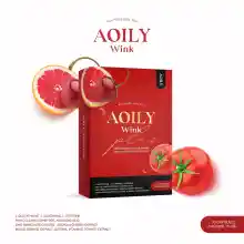 ภาพขนาดย่อของภาพหน้าปกสินค้ากลูต้าออยลี่ Aoily Wink Plus ( 30 เม็ด) จากร้าน 678beaop บน Lazada