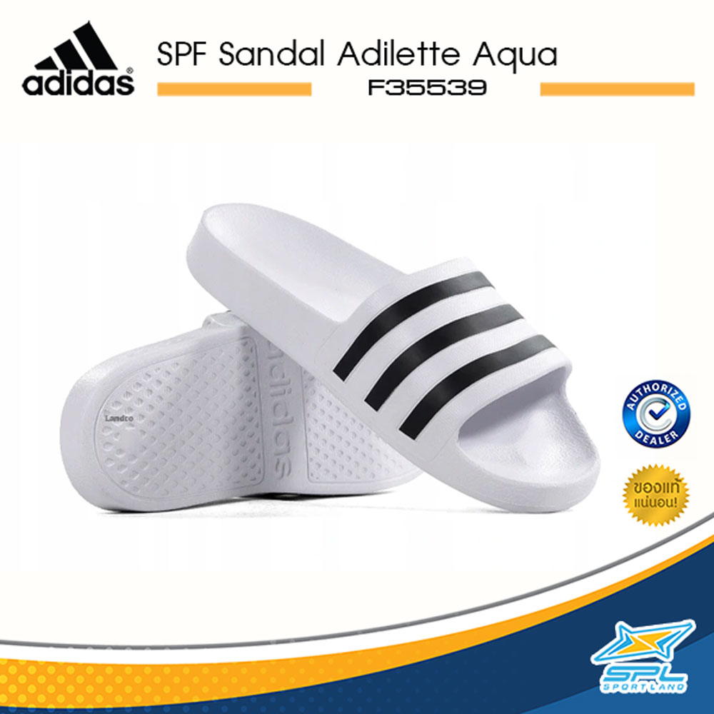 Adidas รองเท้าแตะ รองเท้าแฟชั่น รองเท้าลำลอง อาดิดาส SPF Sandal Adilette Aqua F35539 (700)