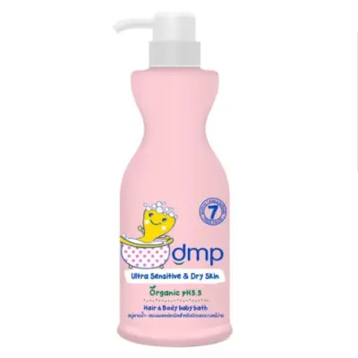 DMP ดีเอ็มพี ครีมอาบน้ำเด็กและทารกสำหรับผิวและผม เดอร์มาพอน 480 ml. Dermapon baby hair&body wash สารสกัดออร์แกนิค ตัวเลือกแบบขวดปั๊ม ตัวเลือกRefill