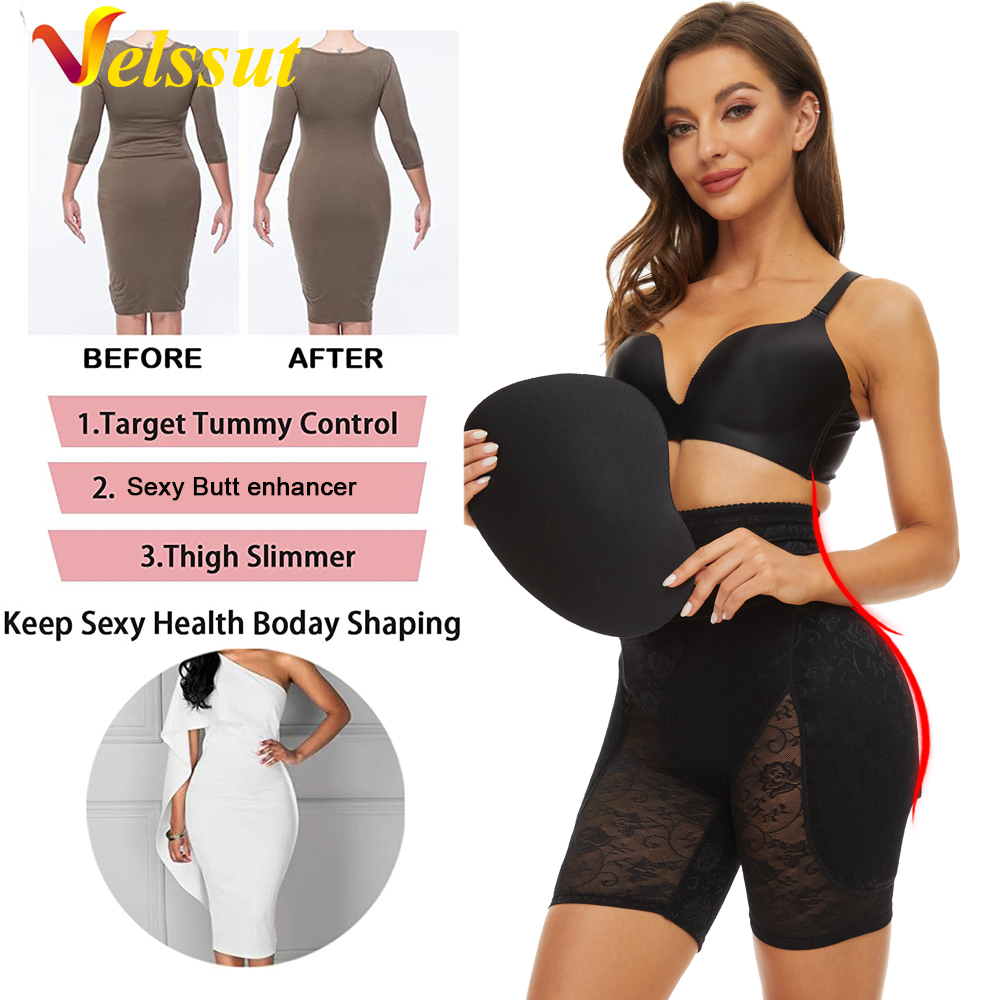 Velssut Women Butt Lifter Hip Enhancer Control Panties Body