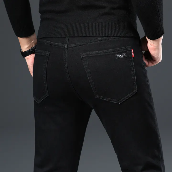 casual black jeans