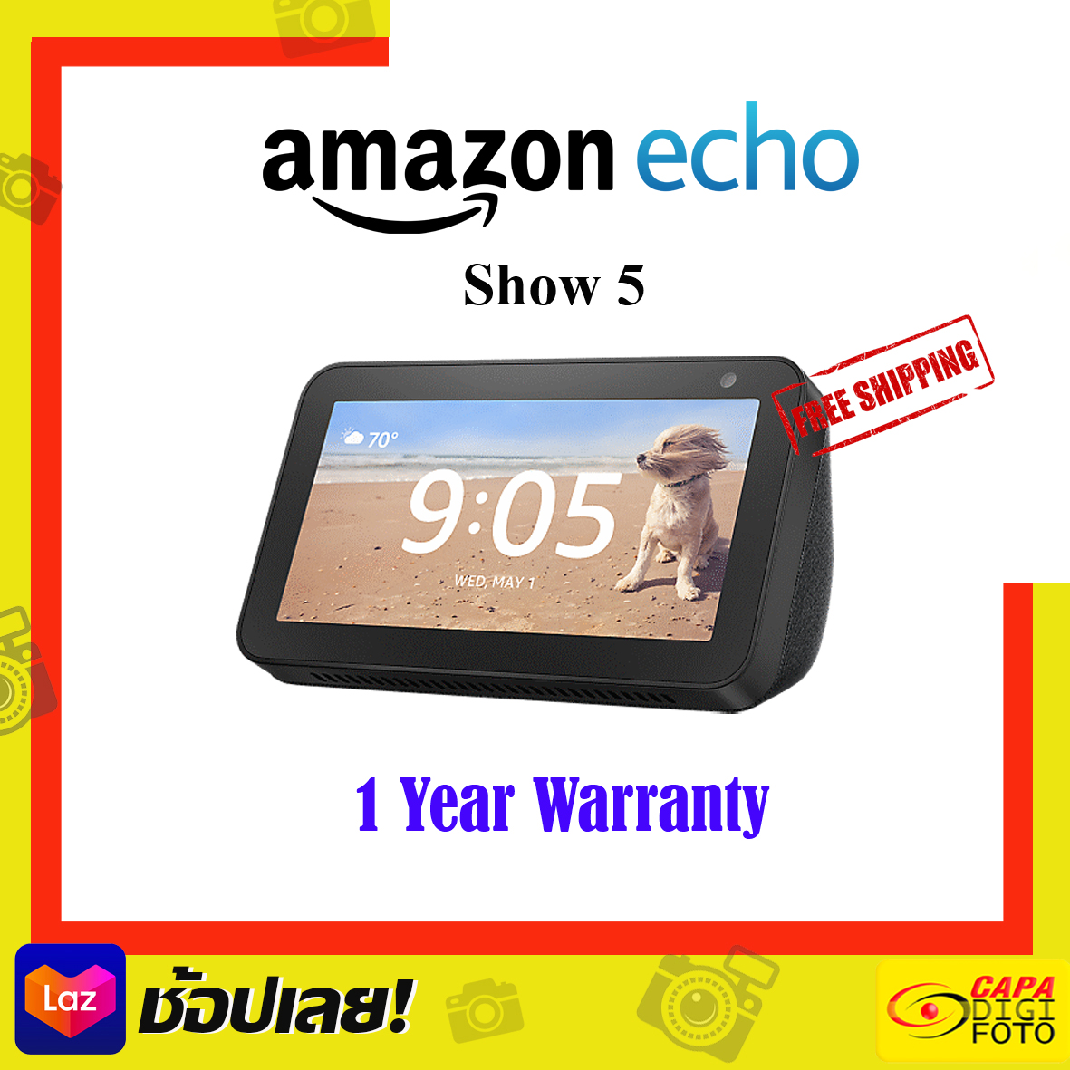 Amazon Echo Show5 (Display 5.5