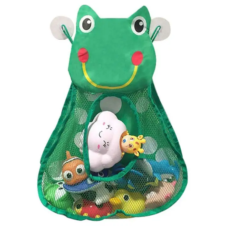 frog bath toy holder