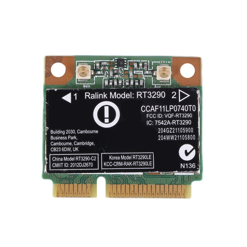 Bảng giá 150Mbps 2.4Ghz RT3290 802.11B/G/N Wireless Wlan WIFI + Bluetooth BT 3.0 Half Mini PCI-E Card for HP CQ58 M4 M6 4445S DV4 Phong Vũ