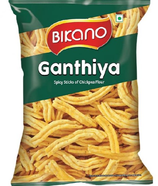 Bikano Ganthiya 200g ขนมขบเคี้ยวอินเดีย