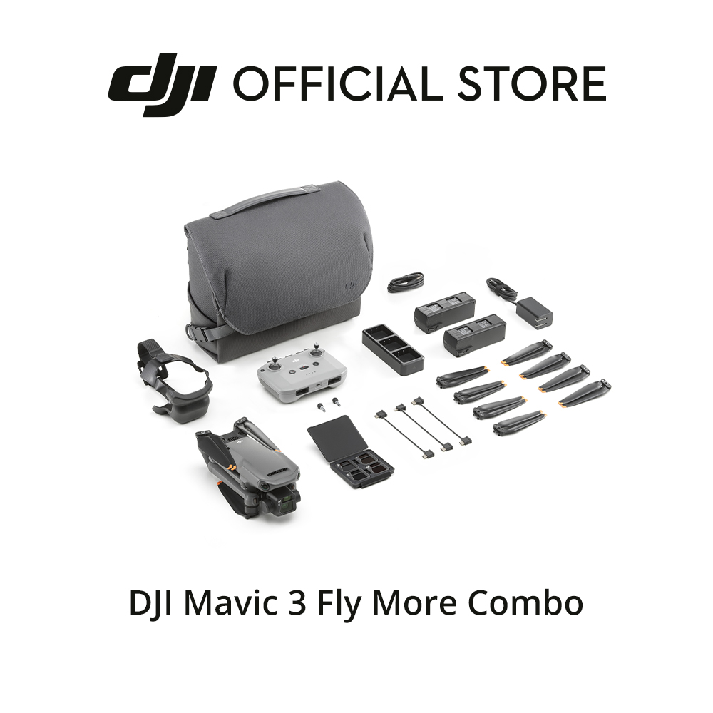 [Pre Order Mavic 3 Combo][NEW ARRIVAL]DJI Mavic 3 ดีเจไอ กล้องชัด 4K/60fps คมชัดสีสวยสมจริง กิมบอลกันสั่นแบบ 3 แกน บินนาน