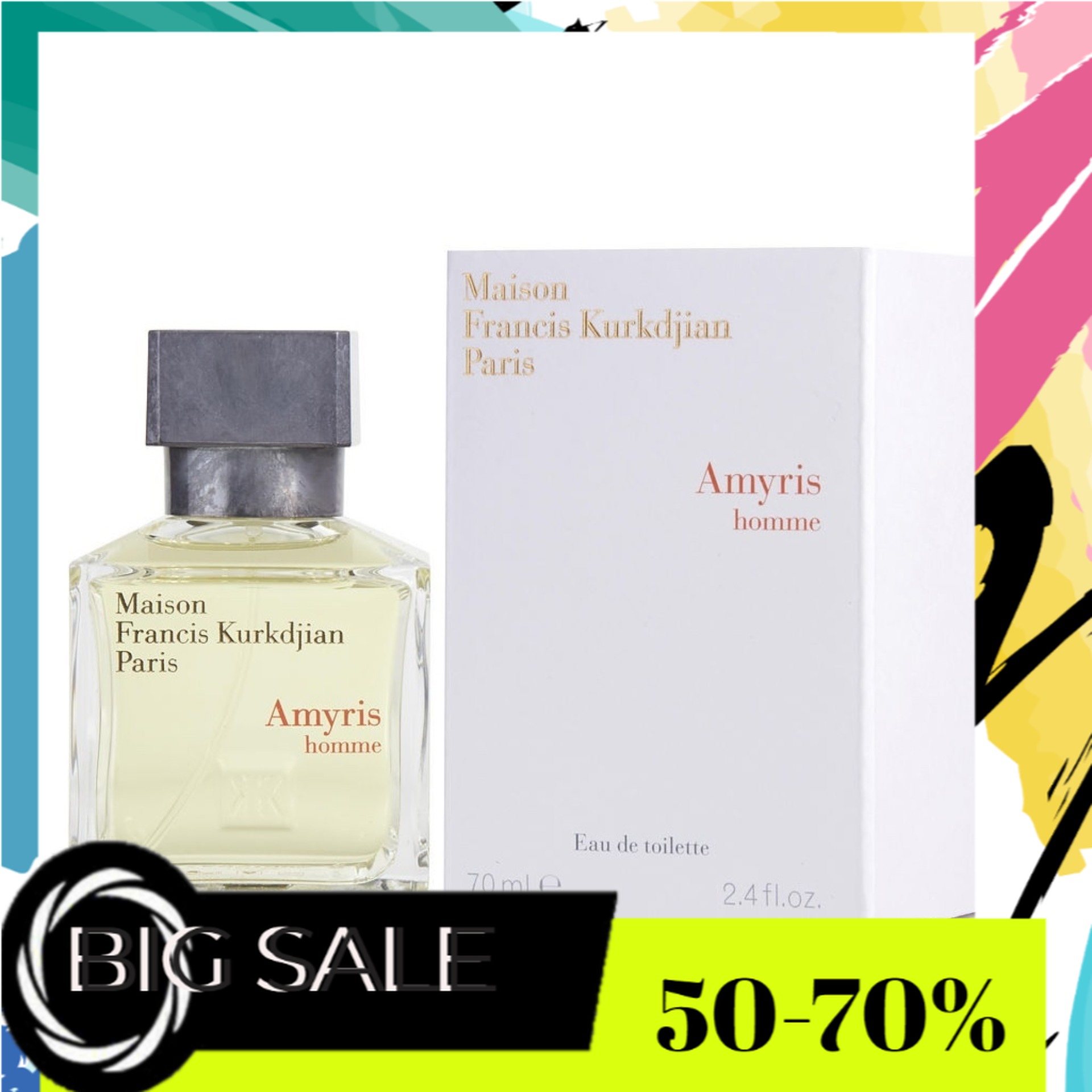 Maison Francis Kurkdjian Amyris Homme Eau De Toilette for Men 70ml
