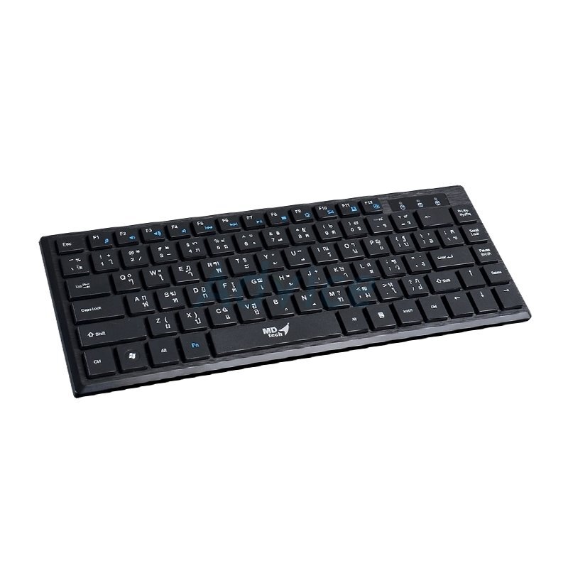 USB Keyboard Mini MD-TECH (KB-210M) Black