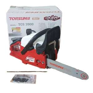 เลื่อยโซ่ เลื่อยยนต์ เลื่อยโซ่ยนต์ 2 จังหวะ 0.8 แรงม้า  TOPSUN TCS3900