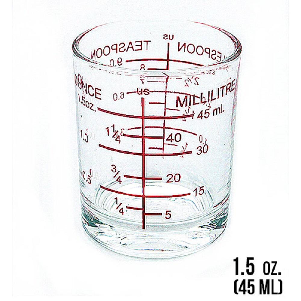 แก้วตวงส่วนผสม 45 ml (1.5 Oz.) 1610-304