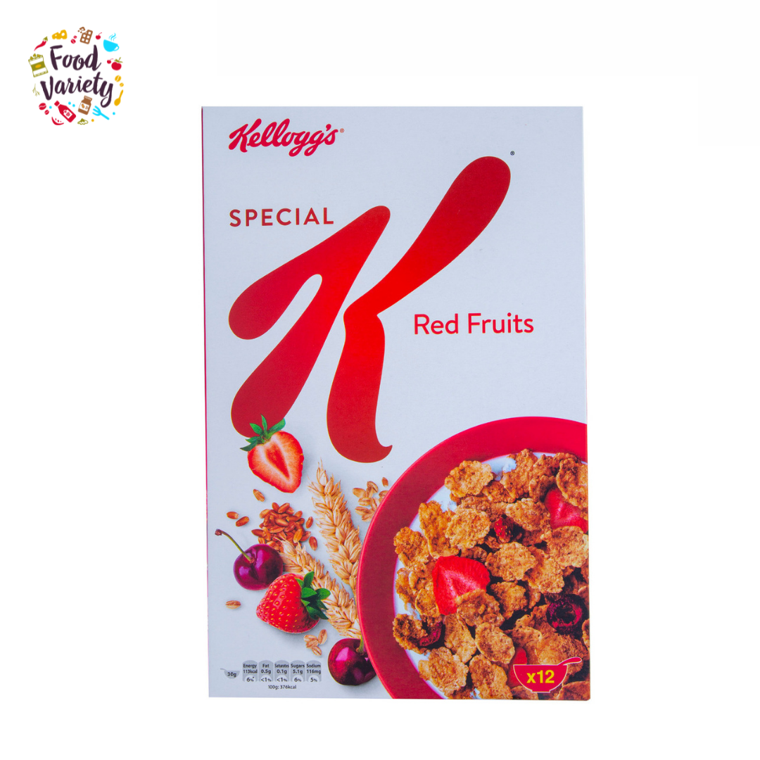 Kellogg’s Special K Red Fruits 375g แคลล็อกส์ สเปเชี่ยล เค เรด ฟรุ๊ต คอร์นเฟลก 375 กรัม