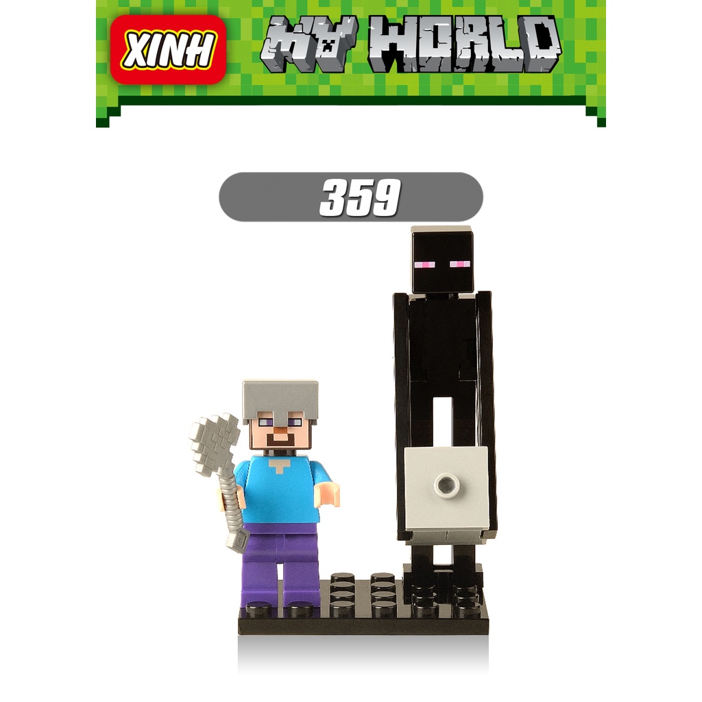 【chất lượng cao】Đồ chơi lego Minecraft mini cho trẻ em