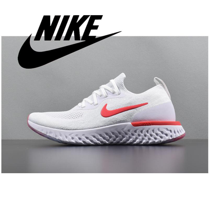 nike epic react flyknit white