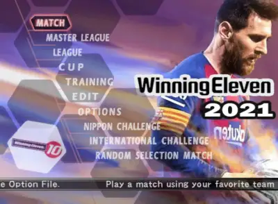 แผ่นเกมส์ PS2 Winning Eleven 2021 สุดยอดเกมส์บอลระดับโลก พร้อมอัพเดทล่าสุด