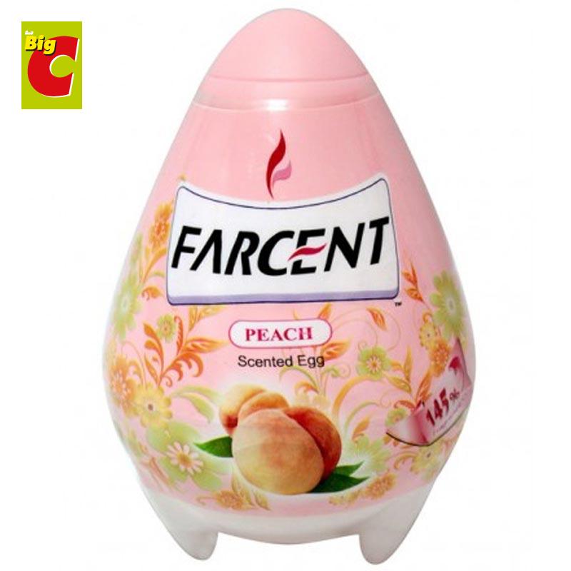 ฟาร์เซ็นต์ (Farcent) เจลหอมปรับอากาศ รูปไข่กลิ่นพีช 170 ก.
