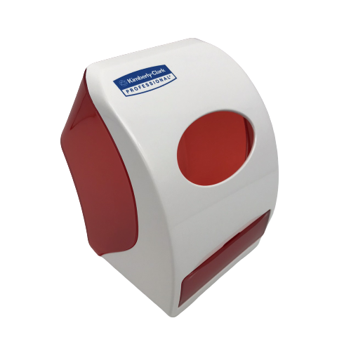 กล่องใส่กระดาษเช็ดปาก CUBE Pop-up Dispenser Red 94193