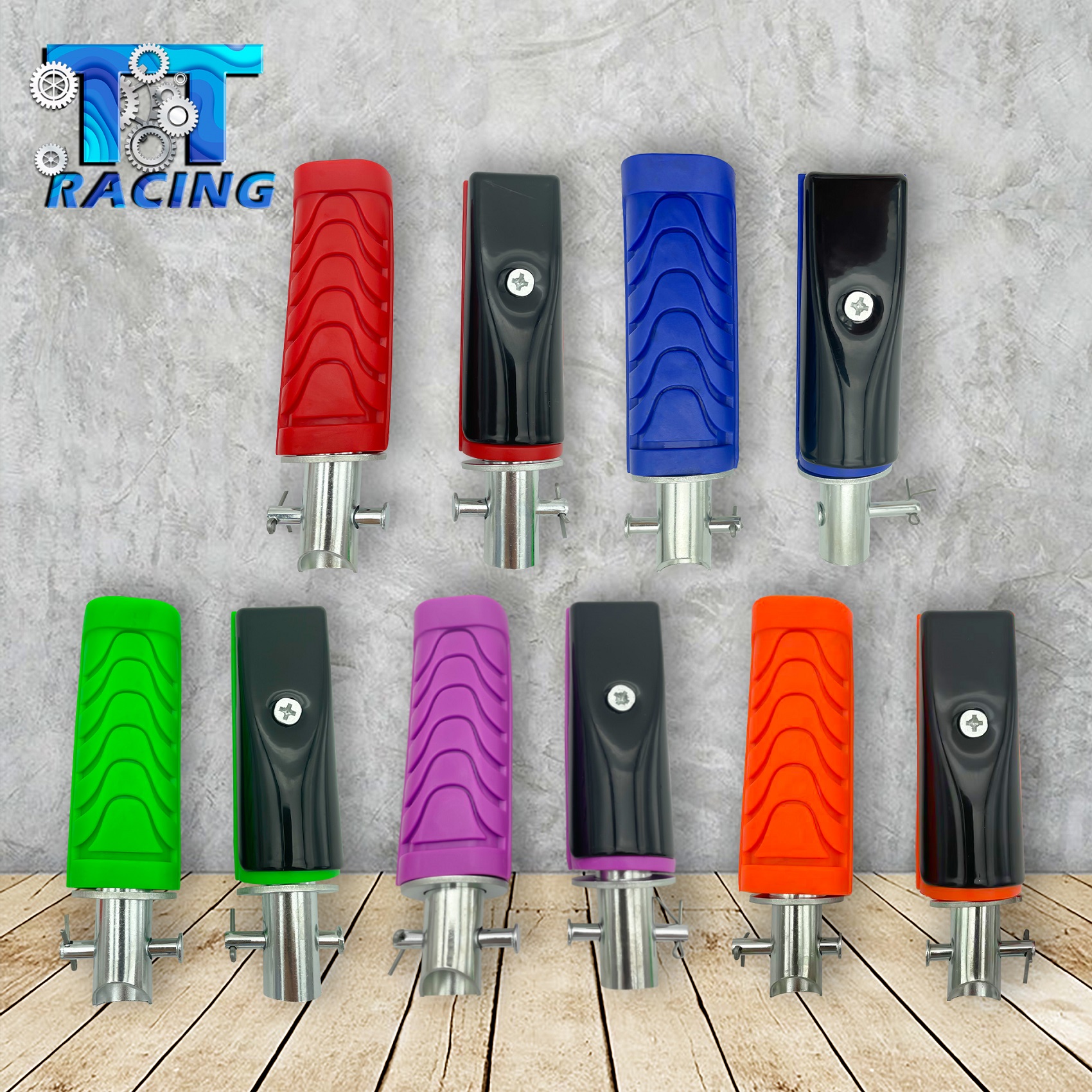 Tt Racing Mesh TT RACING ยางพักเท้าหลังแต่ง สำหรับรุ่น Wave / Super Cub / Dream - มี ...