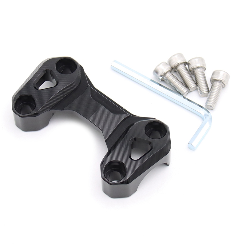 Riser Per Manubrio Moto 28mm Per Benelli 502C, TRK502, 502X, 752S, Leoncino - Adattatore In Alluminio CNC