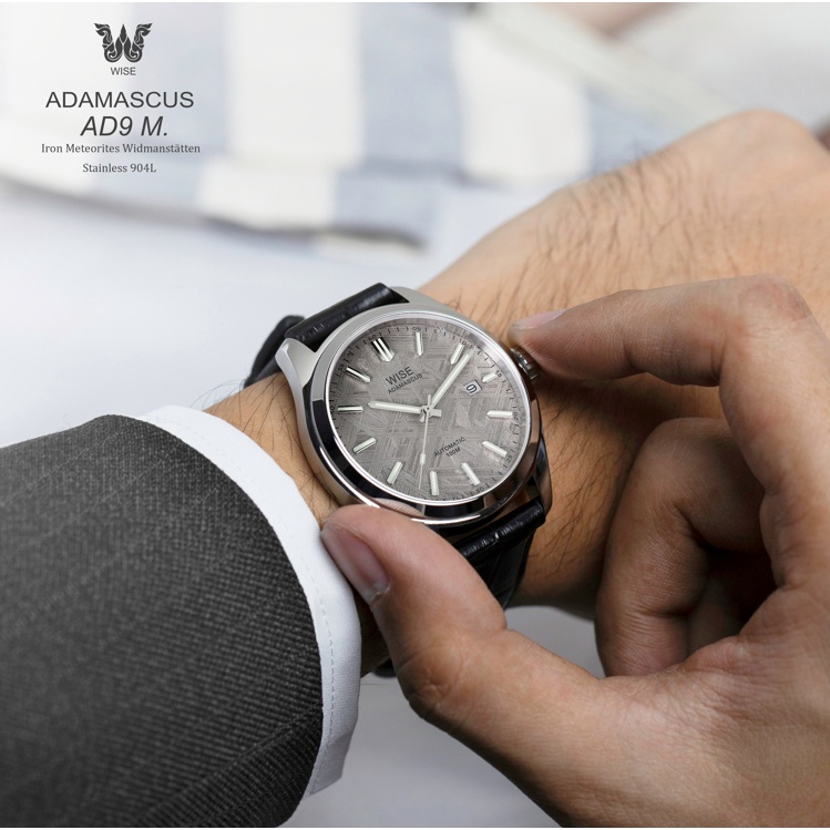 [Pre-order] WISE รุ่น ADAMASCUS AD9M. ( SS 904L ) นาฬิกาข้อมือหน้าปัด ...