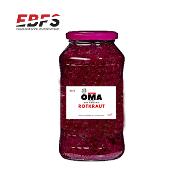 EBFS Rotkraut 500 ml in a Jar / Red Cabbage 500ml Jar