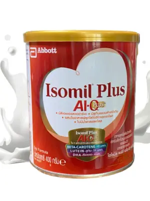Isomil Plus AI-Q Plus 400 g EXP10/22 1 ปีขึ้นไป ไอโซมิล พลัส เอไอคิว พลัส 400 กรัม