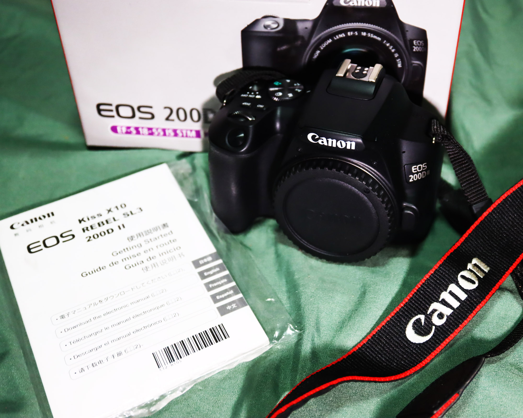 Canon EOS 200D Mark II / 250D (Kiss X10 / Rebel SL3) ด้วยการใช้งาน
