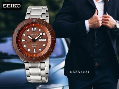 ดูภาพ Velashop นาฬิกา SEIKO SPIRIT SMART Save The Sea Drivers Automatic Limited Edition นาฬิกาข้อมือผู้ชาย สายสแตนเลส รุ่น SRPA45J1 เพิ่มเติม Velashop นาฬิกา SEIKO SPIRIT SMART Save The Sea Drivers Automatic Limited Edition นาฬิกาข้อมือผู้ชาย สายสแตนเลส รุ่น SRPA45J1