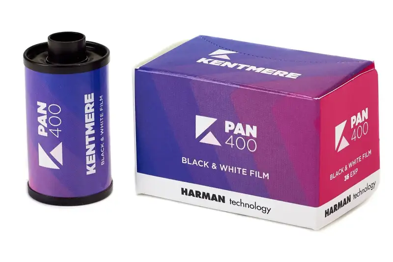 ภาพสินค้าฟิล์มขาวดำ KENTMERE PAN 400 35mm 135-36 Black and White Film ฟิล์ม 135 ขาวดำ Ilford จากร้าน bkkfilm88 บน Lazada ภาพที่ 1