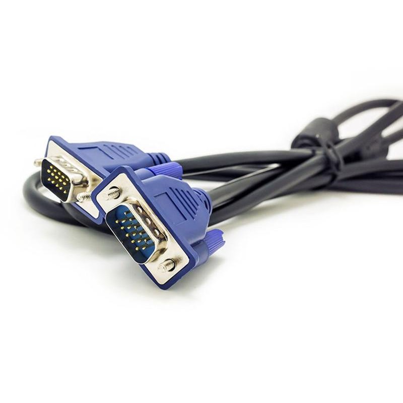 SALE สาย VGA male 15pin To Vga male 15pin Cable 1.5M เมตร -int #คำค้นหาเพิ่มเติม WiFi Display ชิ้นส่วนคอมพิวเตอร์ สายต่อทีวี HDMI Switcher HDMI SWITCH การ์ดเกมจับภาพ อะแดปเตอร์