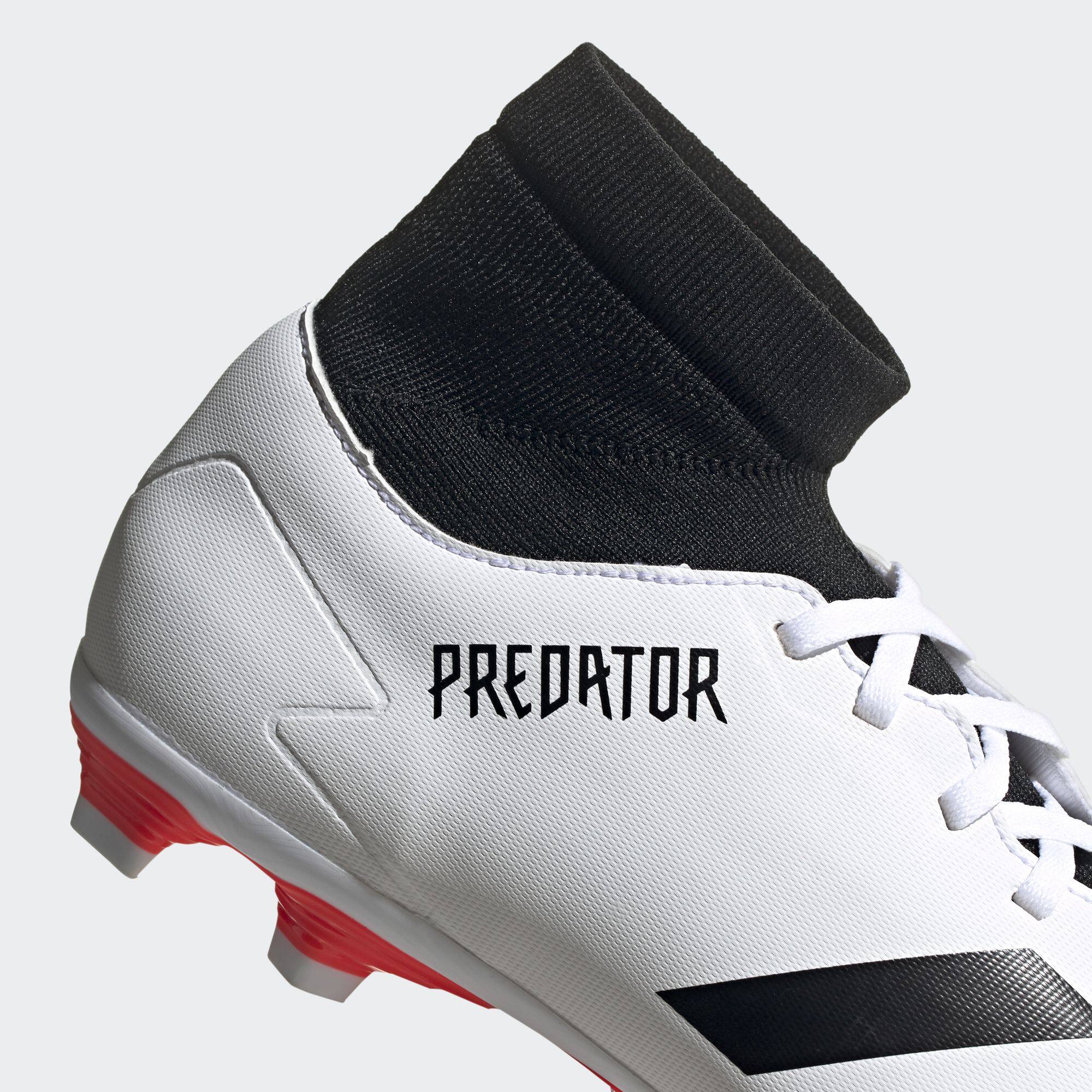 adidas FOOTBALL/SOCCER รองเท้าฟุตบอล Predator 20.4 Flexible Ground ผู้ชาย  สีขาว EG0917 | Lazada.co.th