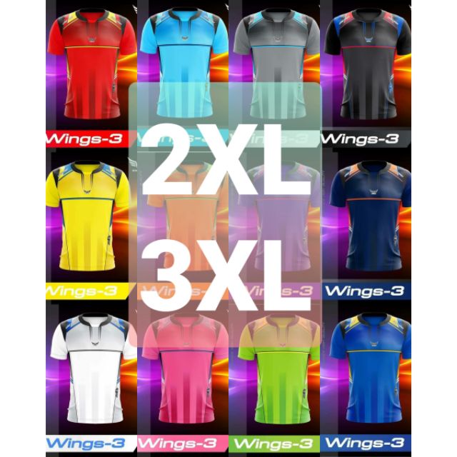 เสื้อกีฬา Wing Sport 3 ผ้าไมโคร แท้ๆ!!! ไซส์ใหญ่ 2xl 3xl