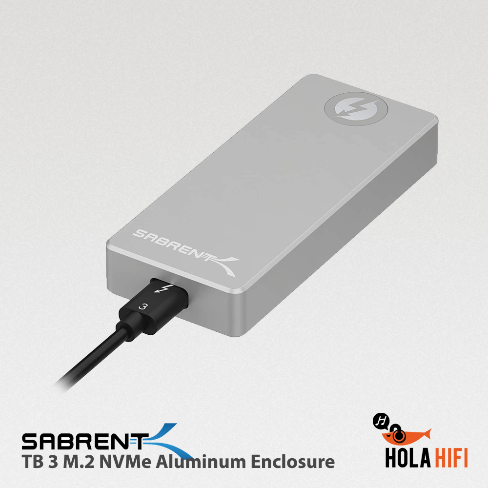 SABRENT Thunderbolt Certified NVMe SSD Tool Free Solid