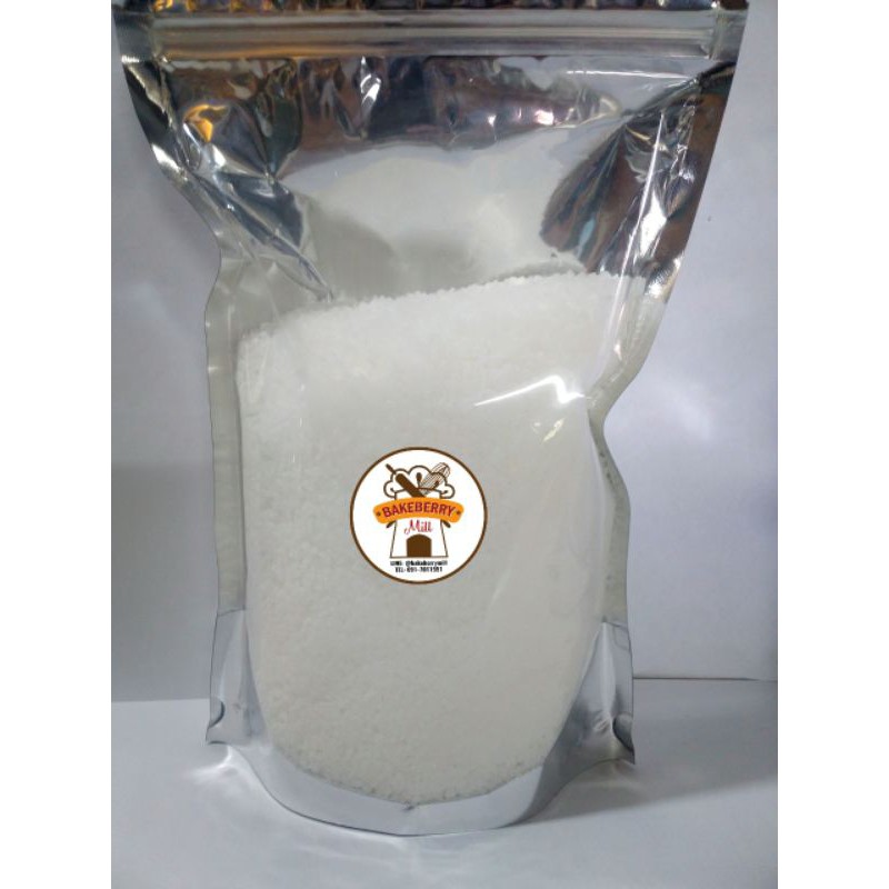 น้ำตาลสำหรับโรยหน้าขนมปัง / วาฟเฟิล / ชูครีม แบ่งขาย 250 G. และ 1 Kg. (Pearl Sugar / Grain Sugar)