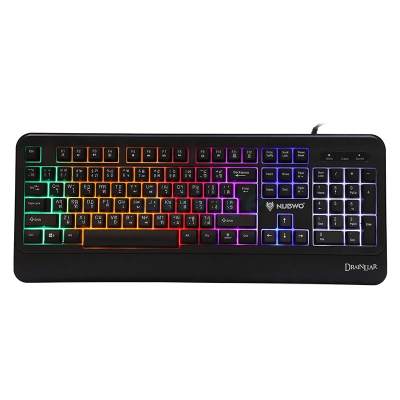 ดูภาพ USB Keyboard NUBWO (NK-33) Black 'DRAINLIAR' คีย์บอร์ดถูกออกแบบมาสำหรับเกมเมอร์มือใหม่ ประกัน 1Y เพิ่มเติม USB Keyboard NUBWO (NK-33) Black 'DRAINLIAR' คีย์บอร์ดถูกออกแบบมาสำหรับเกมเมอร์มือใหม่ ประกัน 1Y