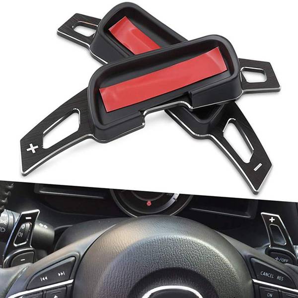 Steering Wheel Shift Paddle Extended Shifter Trim Cover for Ford Mustang  2015-2021 Accessories Aluminum Alloy - Queena.Na - ThaiPick