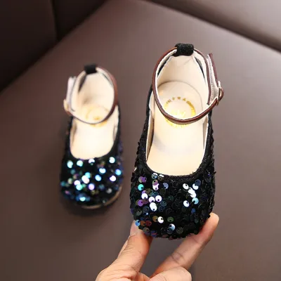 SABBG MALL shoes for kids girl shoes for kids Children Infant Kids Baby Girls Sequins Princess Single Casual Sandals Shoes