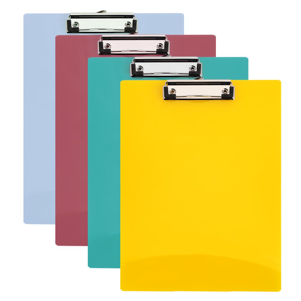 A4 Writing Pad File Folder Practical 4 Colors Random A4 Boards Office