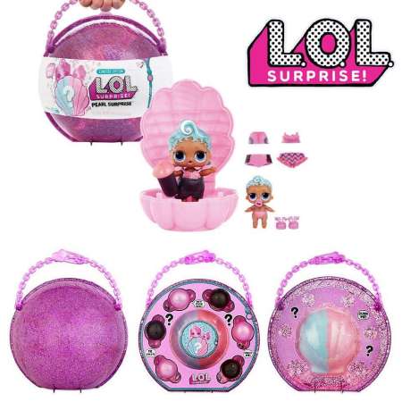 ToysRus (ทอยส์อาร์อัส) แอลโอแอล เพิรล์เซอร์ไพรส์ - L.O.L Pearl Surprise  Wave 2 (TRU-71439)