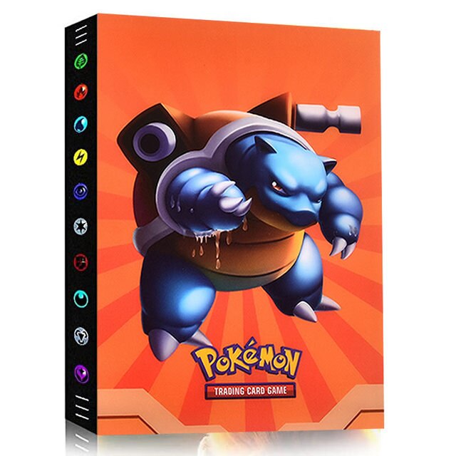 240Pcs Pokemon Album Cards Book Anime Pikachu Display Livre Pokémon Binder  Folder Playing Game GX Card Map Holder Kids Toys Gift - AliExpress