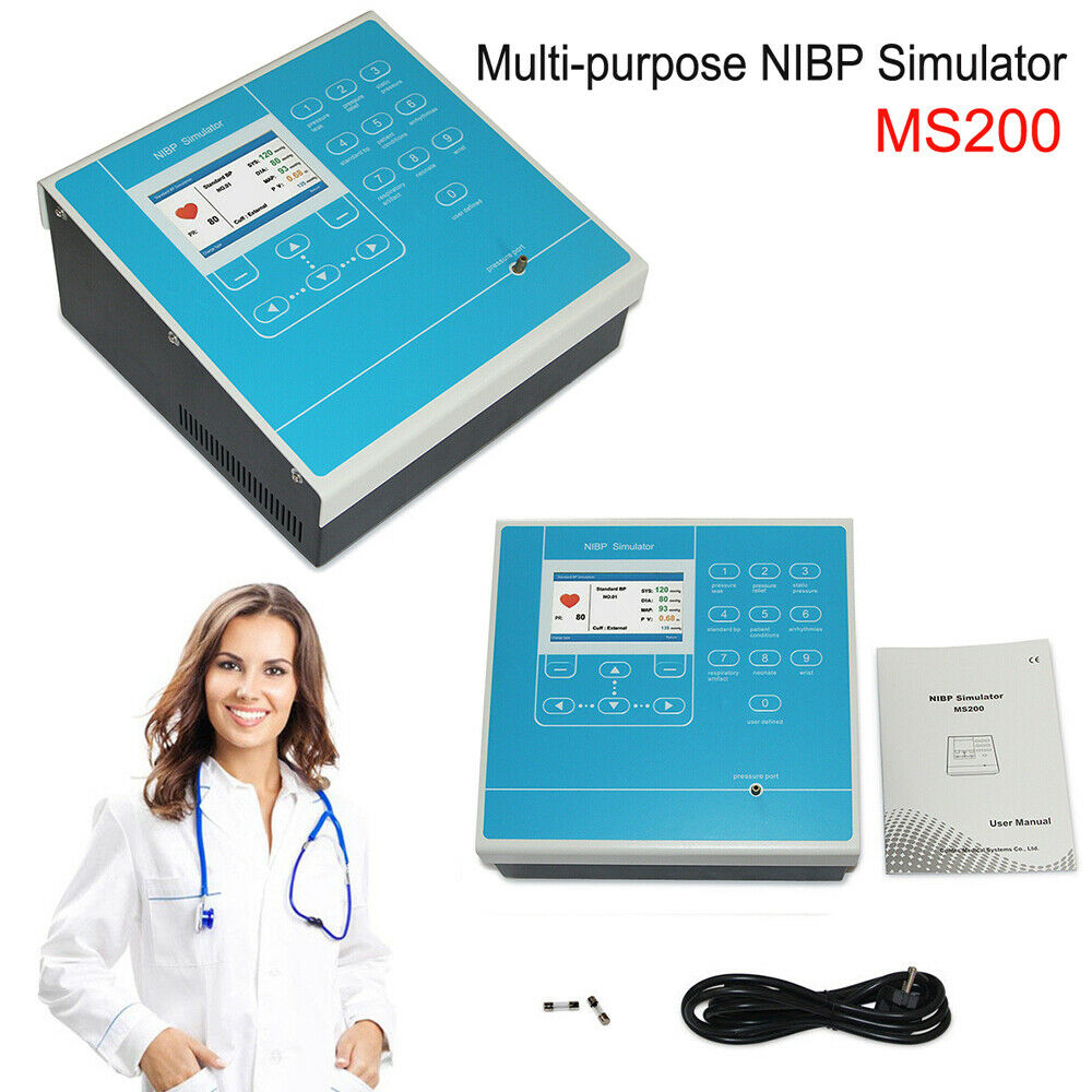 CONTEC MS200ความดันโลหิตความอิ่มตัวของจำลอง NIBP Tester เครื่องวัดชีพจร ...