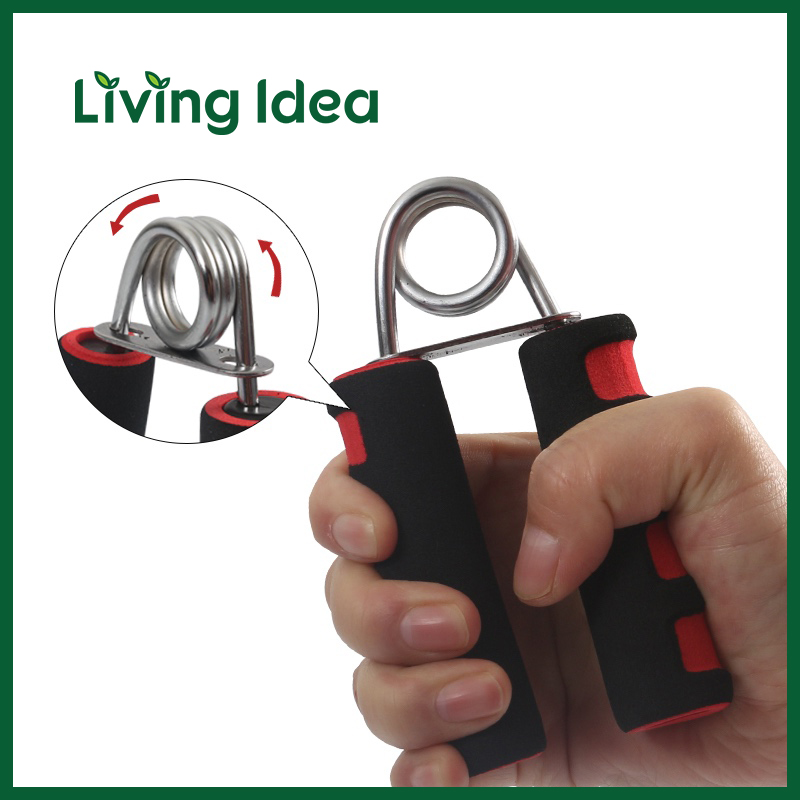 Living idea อุปกรณ์บริหารมือ ที่บีบมือ เครื่องบริหารมือ บริหารนิ้วมือ อุปกรณ์ฝึกความแข็งแกร่ง