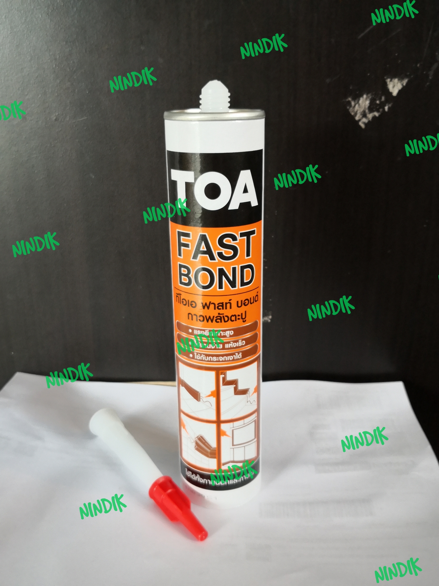 กาวตะปู 320 กรัม กาวพลังตะปู FAST BOND ยี่ห้อTOA