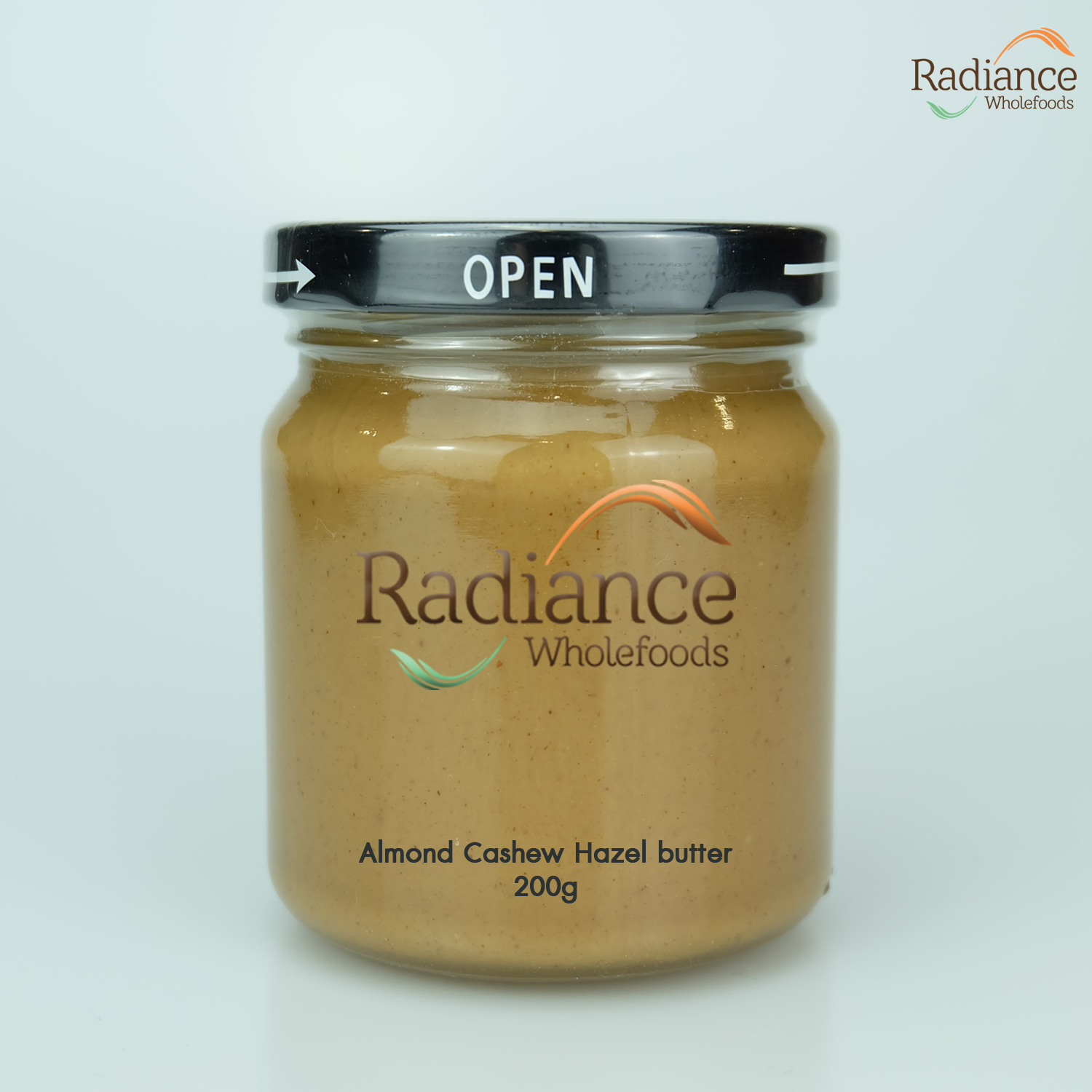 Radiance Wholefoods - All Natural Almond Cashew Hazelnut Butter