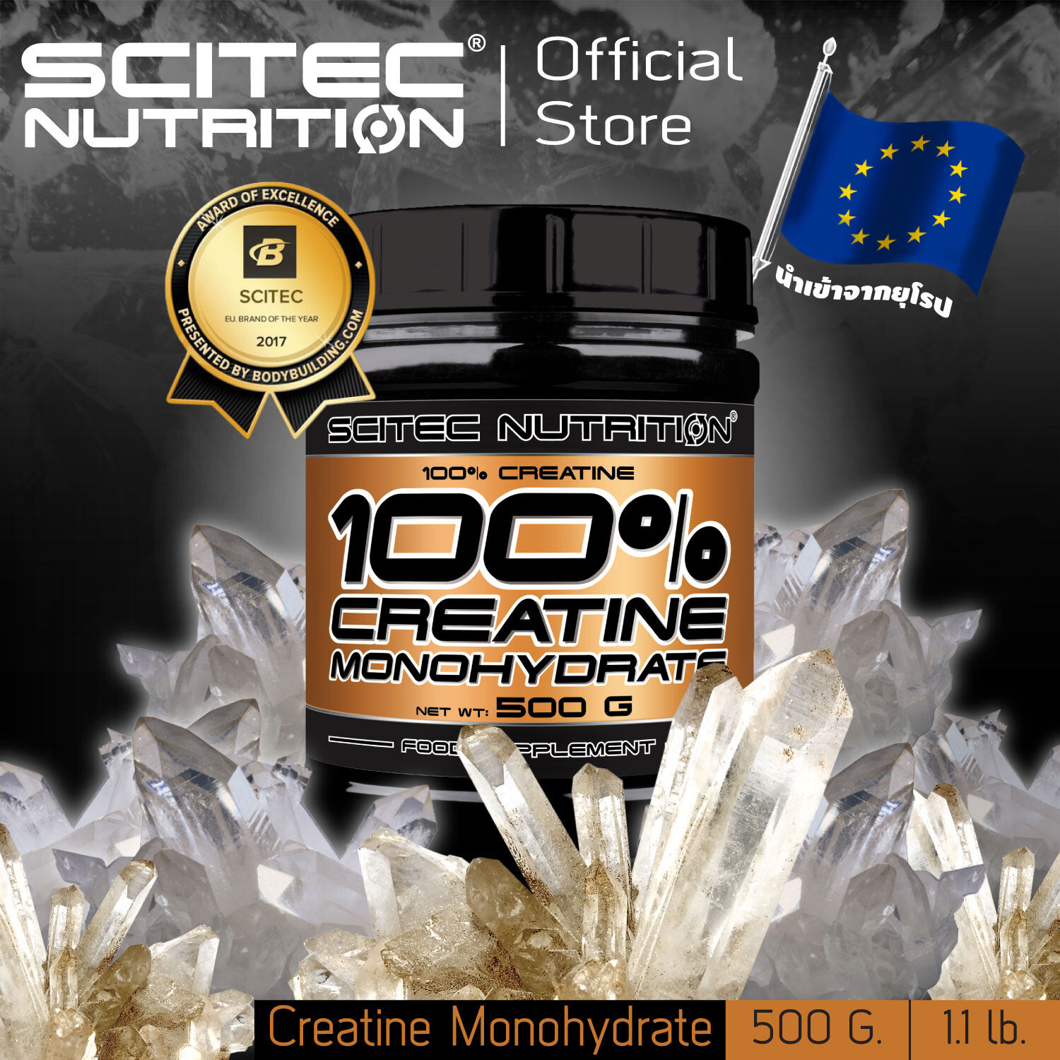 SCITEC NUTRITION Creatine Monohydrate 500g (Creatine)