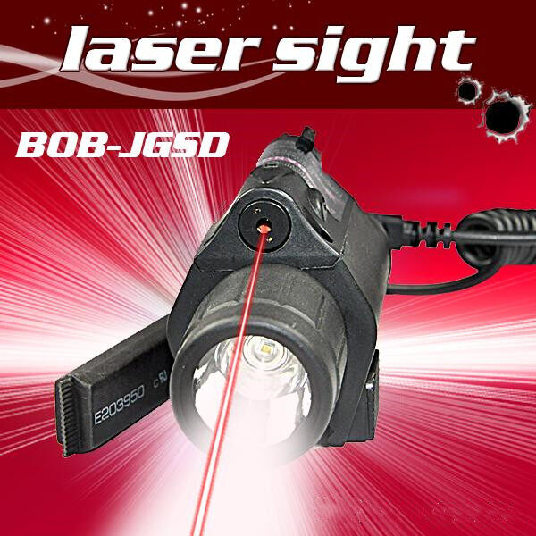 Red Laser Pointer 9908 (ไฟฉายในตัว) เลเซอร์ติดปืน เลเซอร์แดง เลเซอร์พกพา 3 โหมด