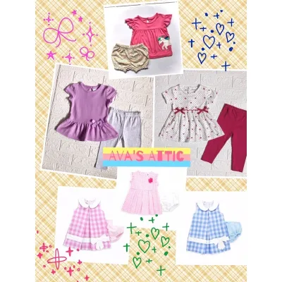 ✳✱ JN2 clothing baby girl set small children set baby set child shirt girls