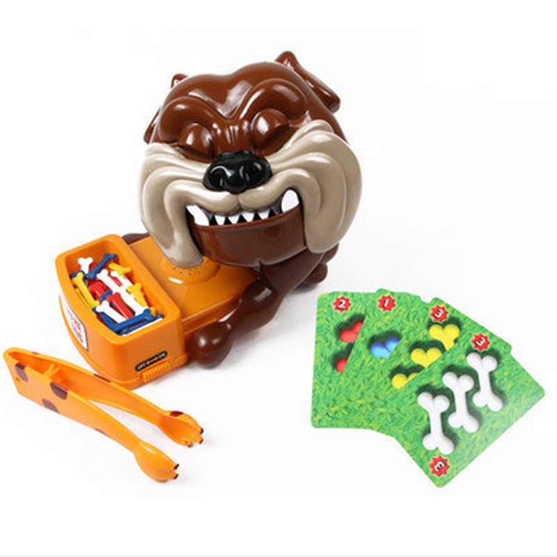 BAD DOG ของเล่นเด็กเกมส์ หุ่นยนต์หมา sizeใหญ่ หมาหวงกระดูก ลุ้นระทึก