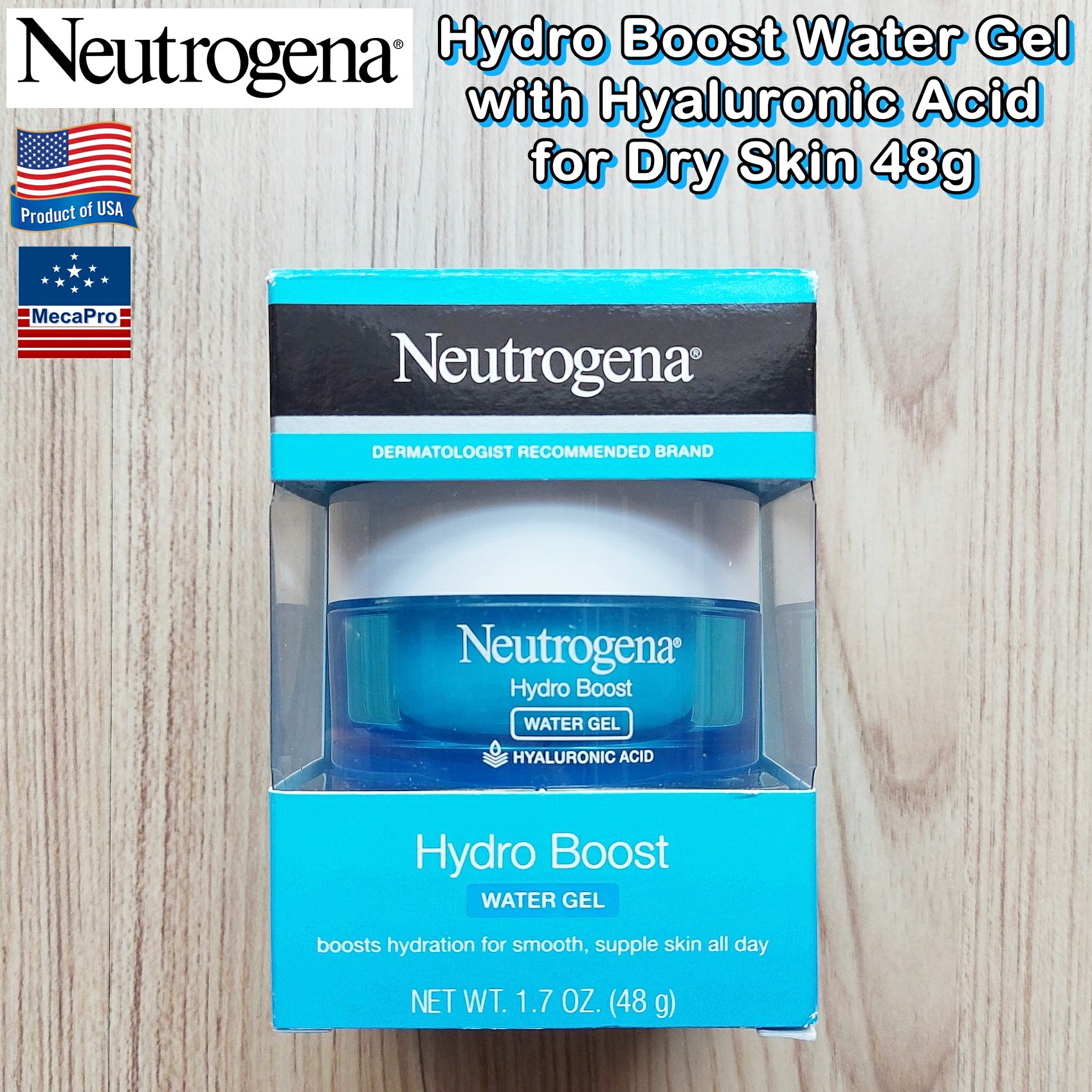 Neutrogena Hydro Boost Body Gel Cream 453ml นูโทรจีน่า ไฮโดรบูสท์ บอดี