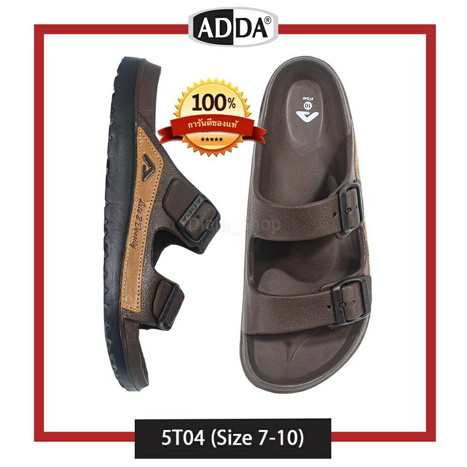 ADDA 2 Density รองเท้าแตะ รองเท้าลำลอง สำหรับผู้ชาย แบบสวม รุ่น 5TD40M1 (เบอร์ 7-10)